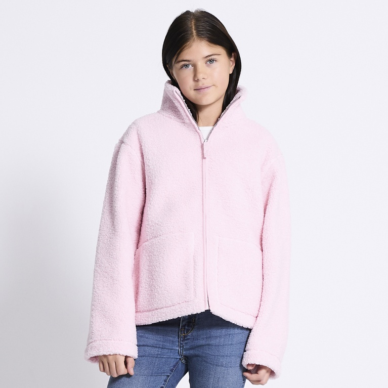 Pile jacket "Maxime star" Soft Pink